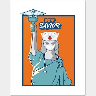 New York Nurse Posters and Art